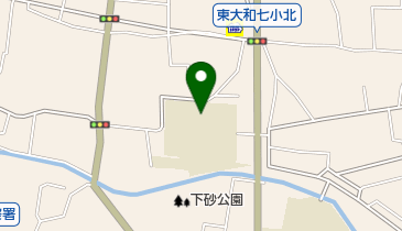 東大和市立第七小学校の地図画像