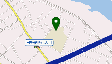 日野市立日野第四小学校の地図画像