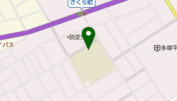 日野市立日野第六小学校の地図画像