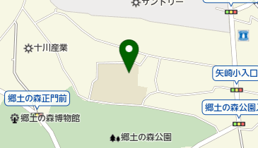 府中市立矢崎小学校の地図画像