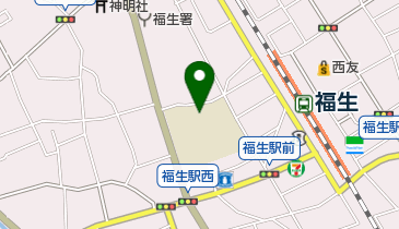 福生市立福生第一小学校の地図画像