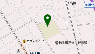 福生市立福生第三小学校の地図画像