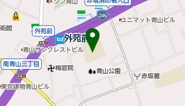 港区立青山小学校の地図画像