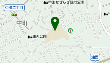 目黒区立油面小学校の地図画像