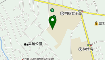 私立桐朋小学校の地図画像