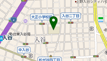 台東区立大正小学校の地図画像