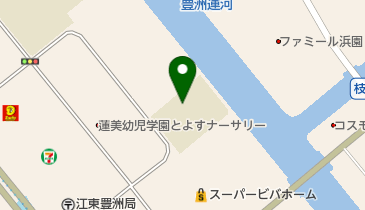 江東区立豊洲北小学校の地図画像