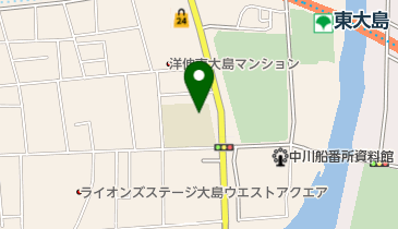 江東区立第五大島小学校の地図画像