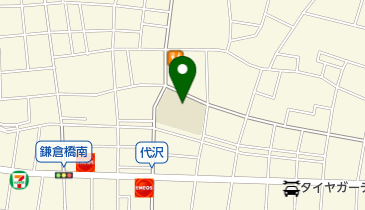 世田谷区立代沢小学校の地図画像