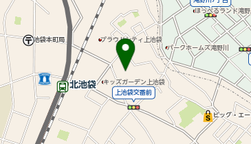 豊島区立池袋第一小学校の地図画像