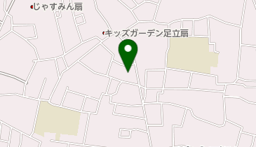 足立ふたば幼稚園の地図画像