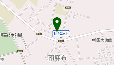 安藤記念教会附属幼稚園の地図画像