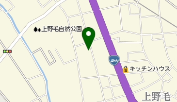 上野毛幼稚園の地図画像