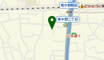 上ノ原幼稚園の地図画像