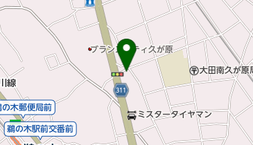 鵜ノ木幼稚園の地図画像
