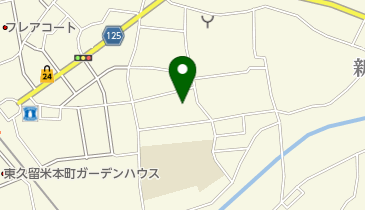 落合幼稚園の地図画像