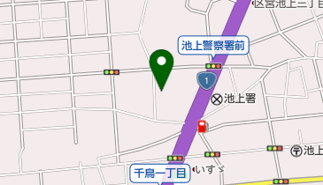 久が原幼稚園の地図画像