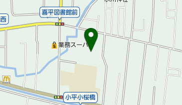 小平若竹幼稚園の地図画像