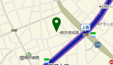 コドモの園幼稚園の地図画像