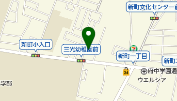 三光幼稚園の地図画像