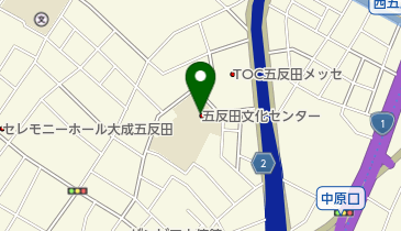 品川区立第一日野幼稚園の地図画像