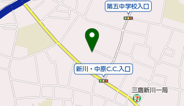 春清学苑幼稚園の地図画像