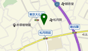 松月院幼稚園の地図画像