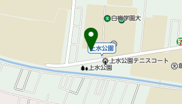 白梅幼稚園の地図画像