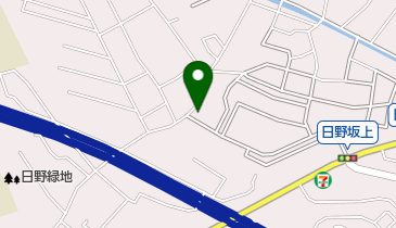 日野しらゆり幼稚園の地図画像