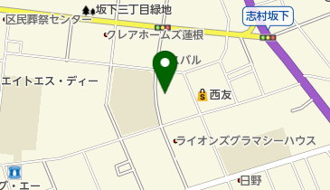 城山みどり幼稚園の地図画像