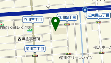 墨田区立菊川幼稚園の地図画像