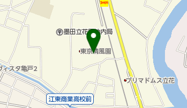 墨田区立立花幼稚園の地図画像