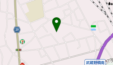 聖愛幼稚園の地図画像