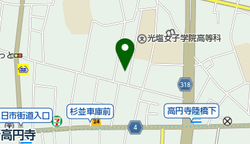 聖心学園幼稚園の地図画像