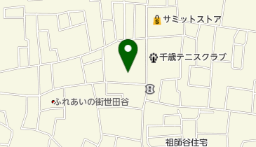 泰成幼稚園の地図画像