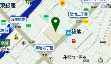 中央区立京橋朝海幼稚園の地図画像