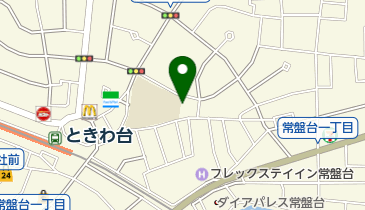 帝都幼稚園の地図画像