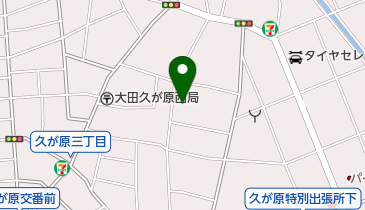 天使幼稚園の地図画像