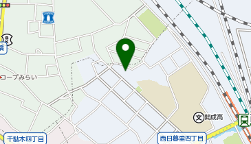 道灌山幼稚園の地図画像