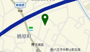 なかの幼稚園の地図画像