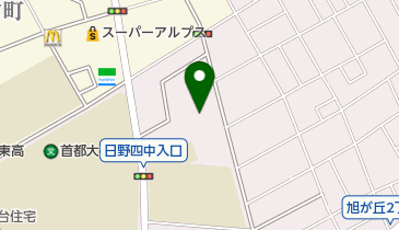 日野市立第7幼稚園の地図画像