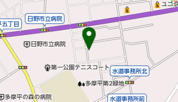 日野台幼稚園の地図画像