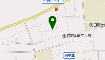 日野ひかり幼稚園の地図画像