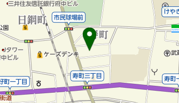 府中文化幼稚園の地図画像