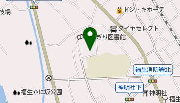 認定こども園福生多摩幼稚園の地図画像