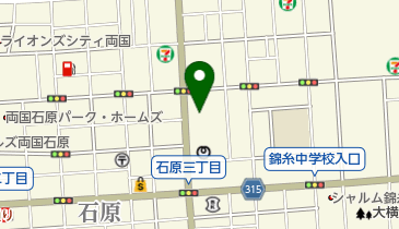本所白百合幼稚園の地図画像