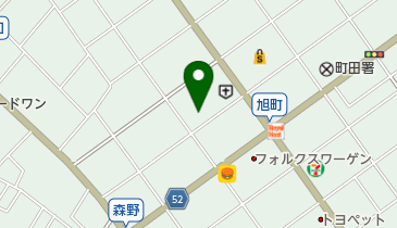 町田文化幼稚園の地図画像