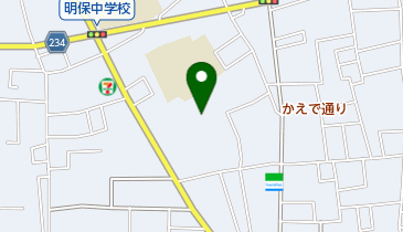 みどりが丘保谷幼稚園の地図画像