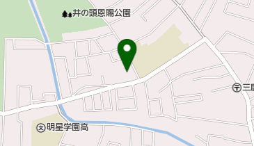 明星台幼稚園の地図画像