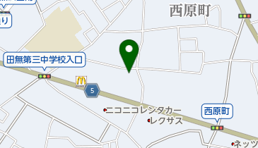 明成幼稚園の地図画像